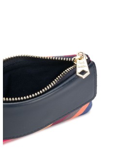 striped pouch