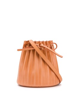 Mini Pleated bucket bag