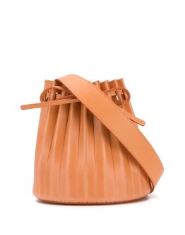 Mini Pleated bucket bag