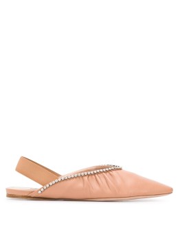 embellished ballerina shoes