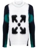 Arrows intarsia jumper