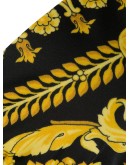 baroque print bikini top