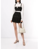 Column Pleat Mini skirt