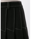 Column Pleat Mini skirt