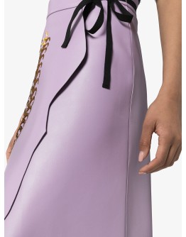 gold fern wrap skirt