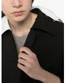 contrast collar blazer