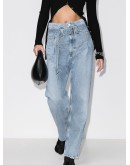 Reworked '90s belted jeans