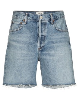 Rumi frayed denim shorts
