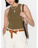 ribbed cotton tank top