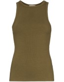ribbed cotton tank top