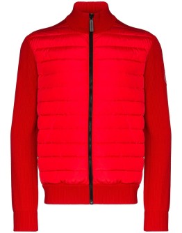 HyBridge padded zip-up jumper