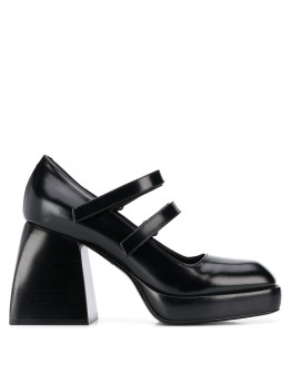 Babies Bulla chunky-heel pumps