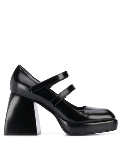 Babies Bulla chunky-heel pumps