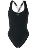 logo print swimsuit