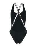 logo print swimsuit