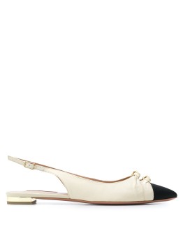 toe-cap ballerina shoes