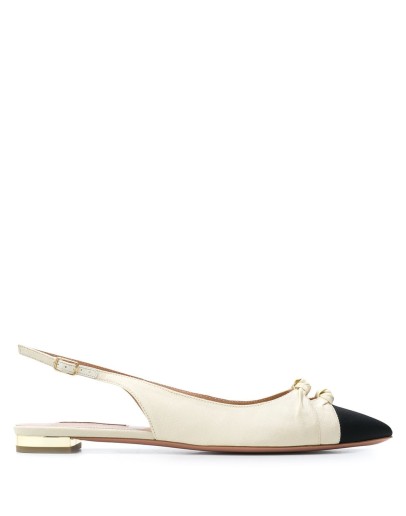 toe-cap ballerina shoes