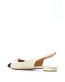 toe-cap ballerina shoes