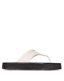 Melitto leather flatform sandals