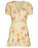 Bea broderie anglaise floral-print dress