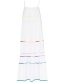 Zoelle stripe-trim maxi dress