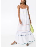 Zoelle stripe-trim maxi dress