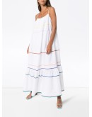 Zoelle stripe-trim maxi dress