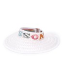 woven logo visor