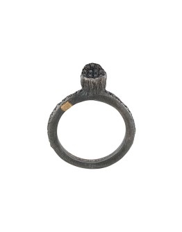 diamond embellished ring