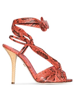 105mm python-effect sandals