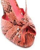 105mm python-effect sandals
