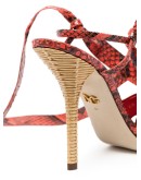 105mm python-effect sandals