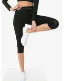 mesh-panelled leggings