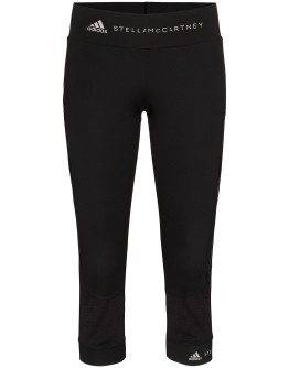 mesh-panelled leggings