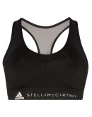 logo-print sports bra