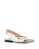 sling-back pointed toe