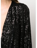 Bree plunge-neck sequin playsuit