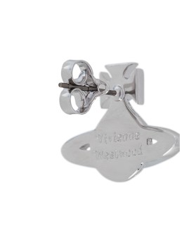 logo stud earrings