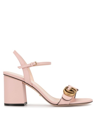 Marmont 70mm block heel sandals