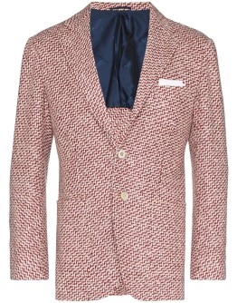 single-breasted blazer