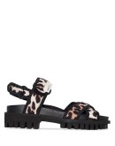 Leo printed sandals