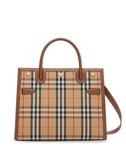 medium Vintage Check tote