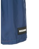 contrast stitching swim shorts
