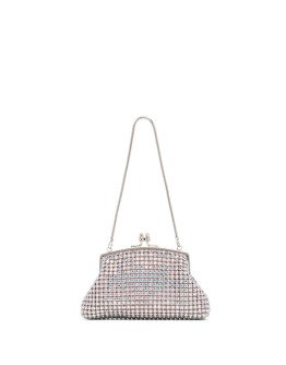 Emma crystal clutch bag