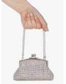 Emma crystal clutch bag
