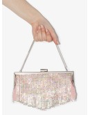 Pattie crystal-fringe shoulder bag