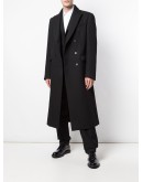 x The Woolmark Company Release 05 double-breasted overcoat