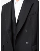 x The Woolmark Company Release 05 double-breasted overcoat