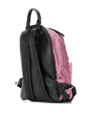 winking eye glitter backpack