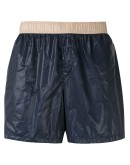 two-tone swim shorts